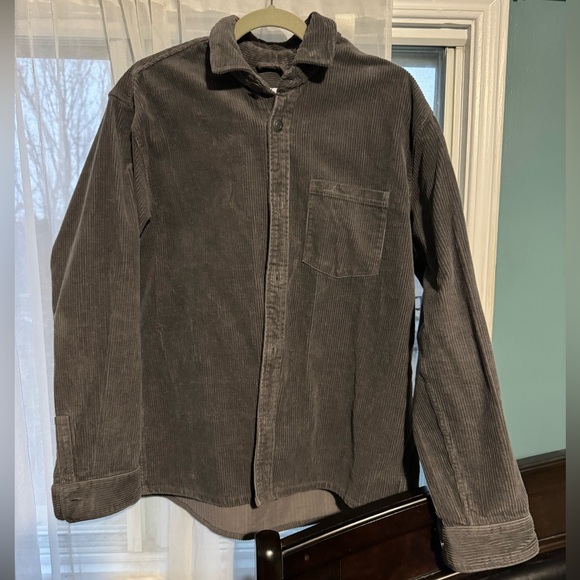 Zara Grey Corduroy Bottom Up - Picture 1 of 2